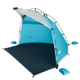 Coleman Skyshade; Small Compact Beach Shade - Caribbean Sea